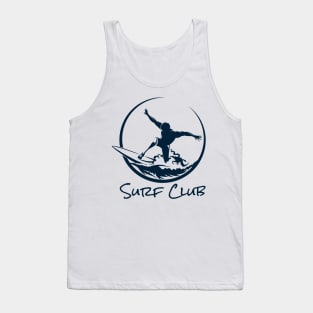 Surfer Club Print DesignTemplate Tank Top